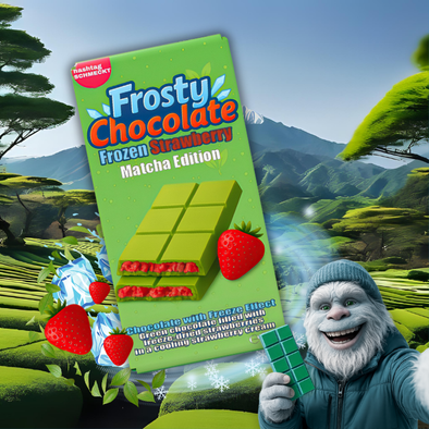 Frosty Chocolate - Matcha meets Strawberry