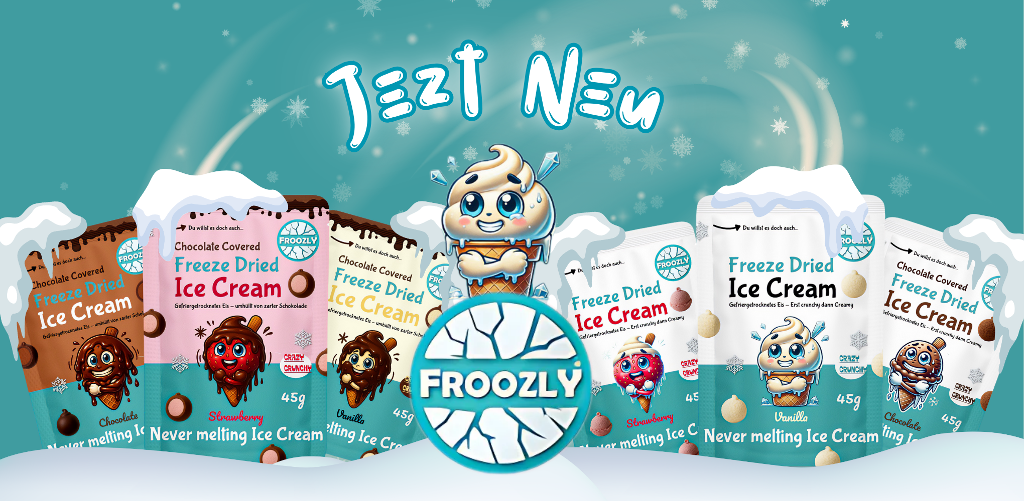 Froozly- Freeze Dried Ice Cream