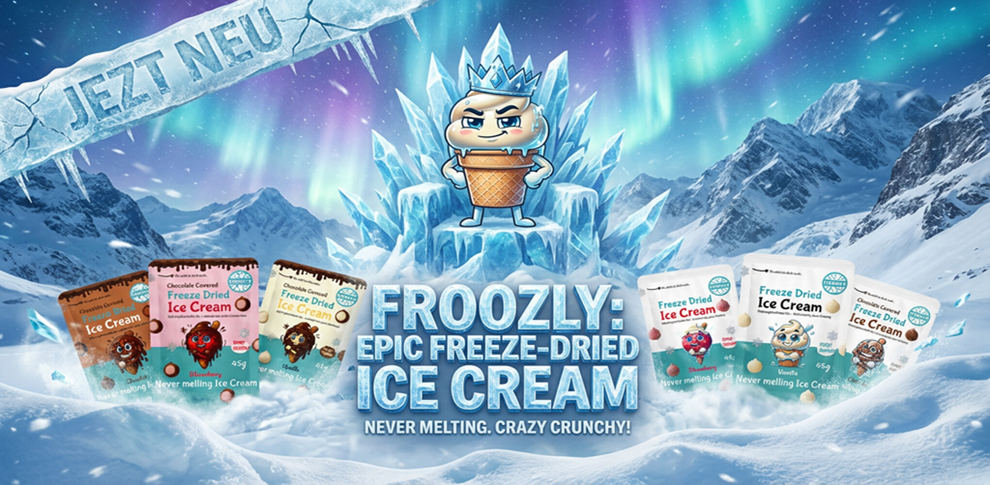 Froozly- Freeze Dried Ice Cream