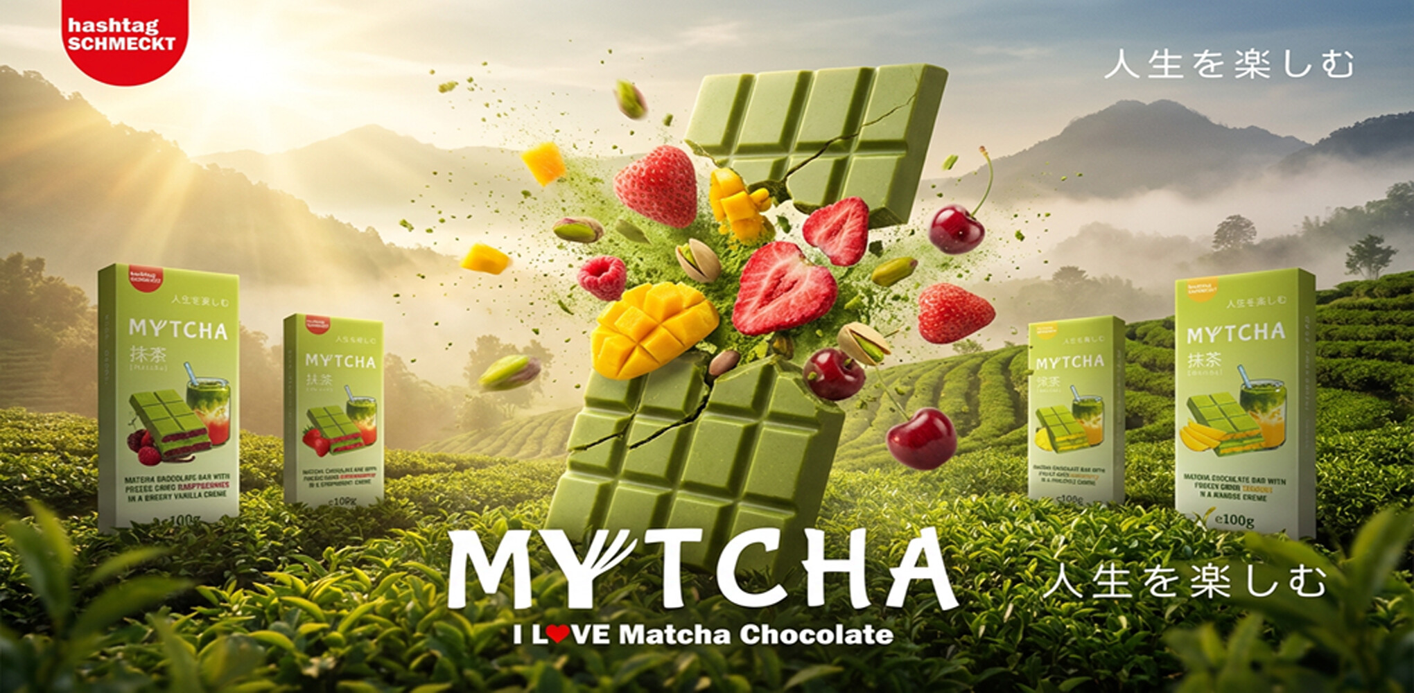 MYTCHA- I love Matcha Chocolate