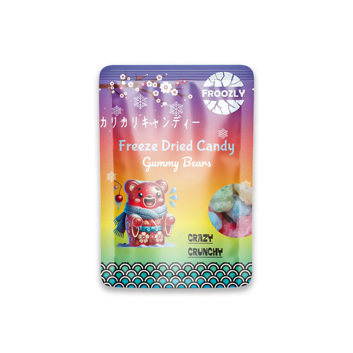Froozly Freeze Dried Candy - Gummy Bears 42g
