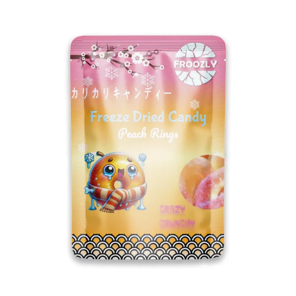 Froozly Freeze Dried Candy - Peach Rings 42g