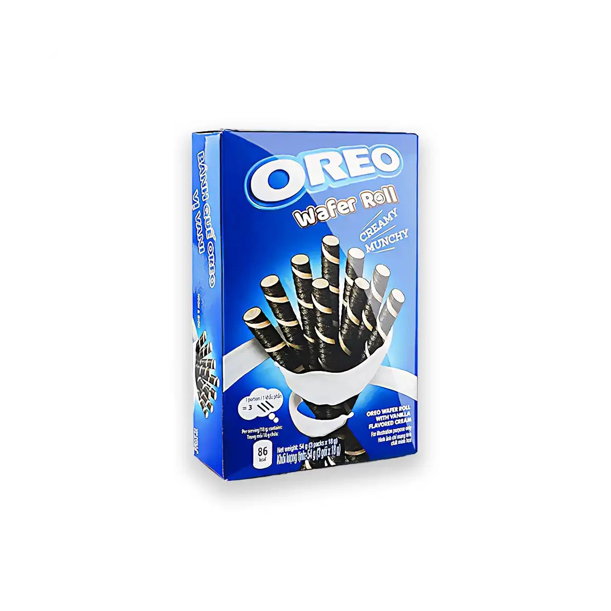 OREO - Wafer Roll Vanilla 54g