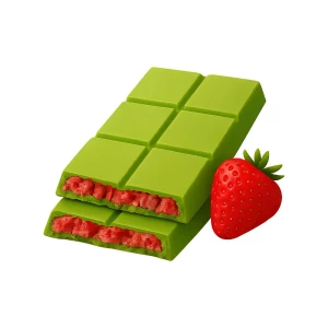 hashtag schmeckt-Frosty Chocolate Frozen Strawberry - Matcha Edition  200g