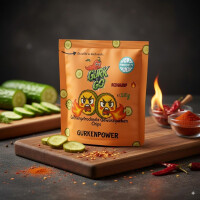 Froozly Gefriergetrocknete Gewürzgurken - Scharf 25g