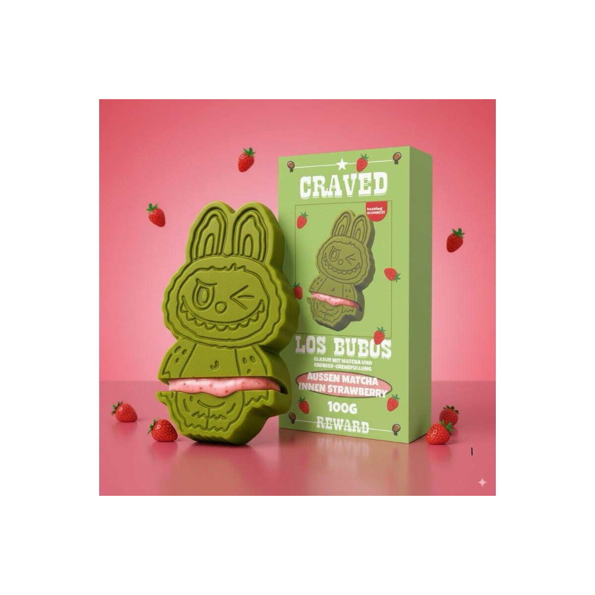 Los Bubos - Matcha Strawberry