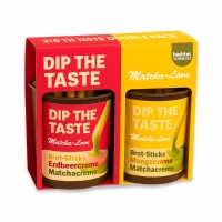 DIP THE TASTE - Doublepack Erdbeer-Matchacreme&Mango-Matchacreme