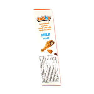 Tabby Milchschokolade mit Cremefuellung 50g