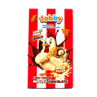 Tabby Milchschokolade mit Cremefuellung 50g